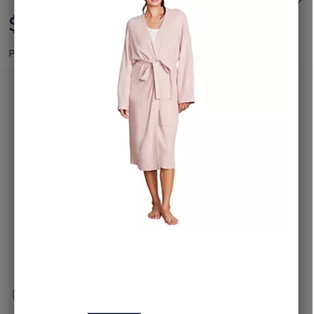 Women's Pink Robe